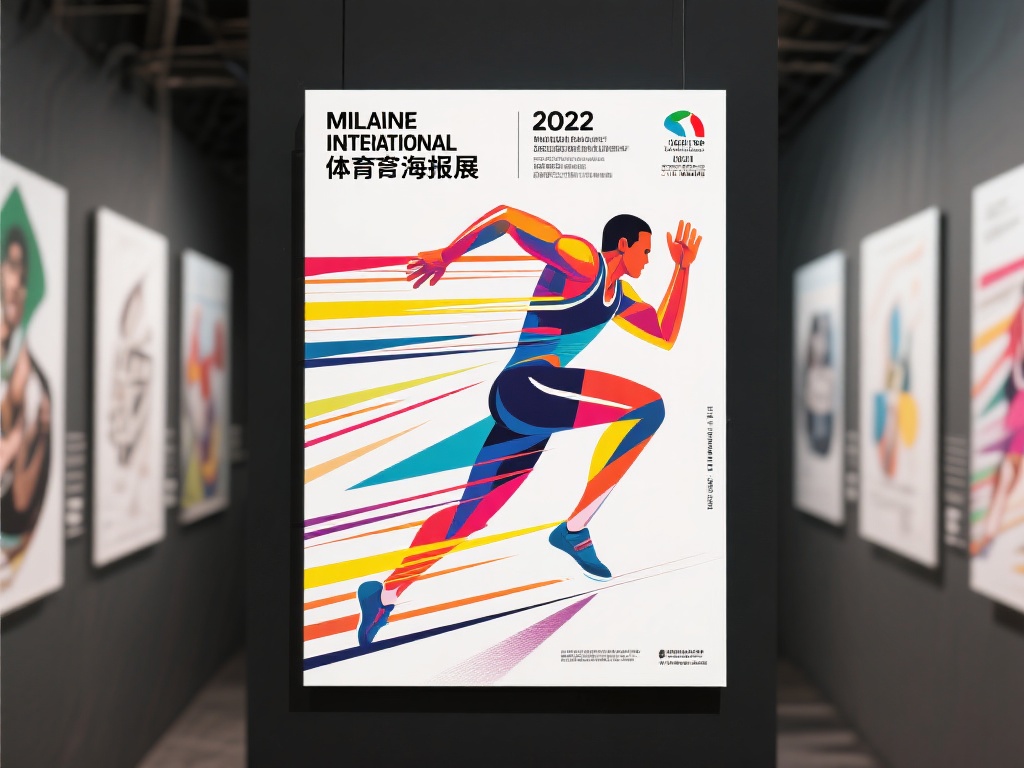 米兰国际体育海报展以其创新性和艺术性著称，每年吸引