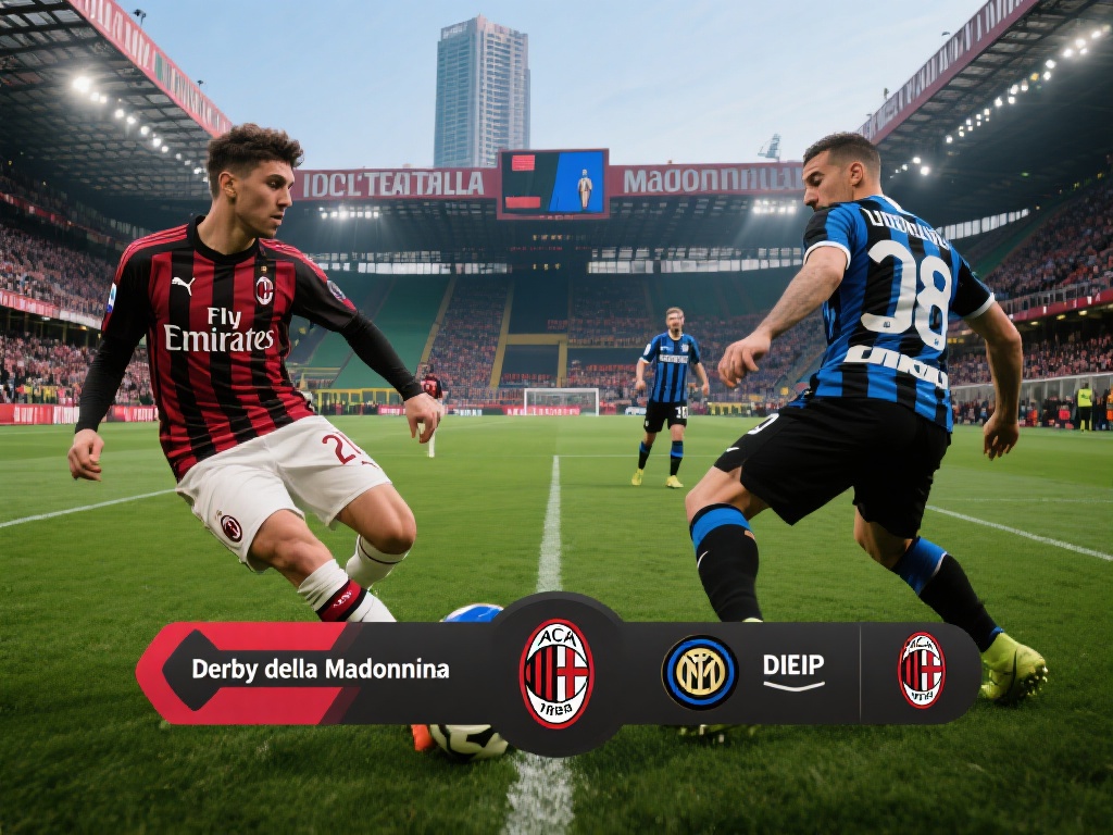 米兰德比，意大利语中称为“Derby&nbsp;della&nbsp;