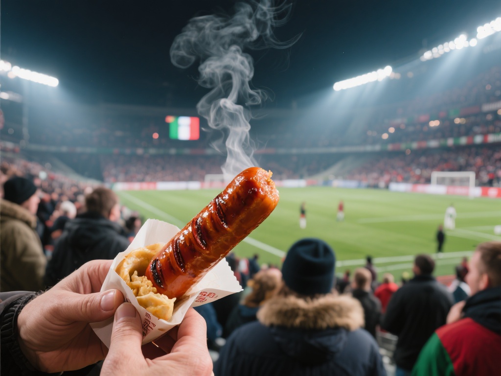 体育赛事的魅力在于激情与团结，而美食则能进一步拉近